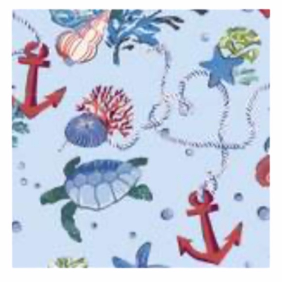 Vera Bradley 2 Pleated Face Mask, Anchors Aweigh - Picture 2 of 3